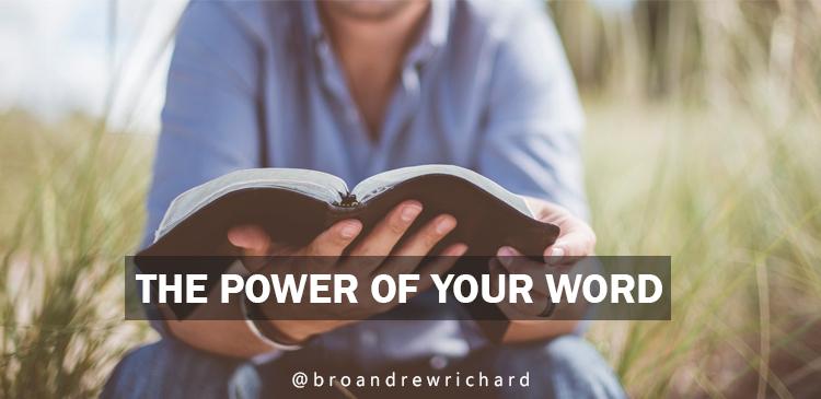 As Christians we are constantly reminded about the importance of word. Words are more like spiritual forces, producing after their nature/kind. Words have the power of life.